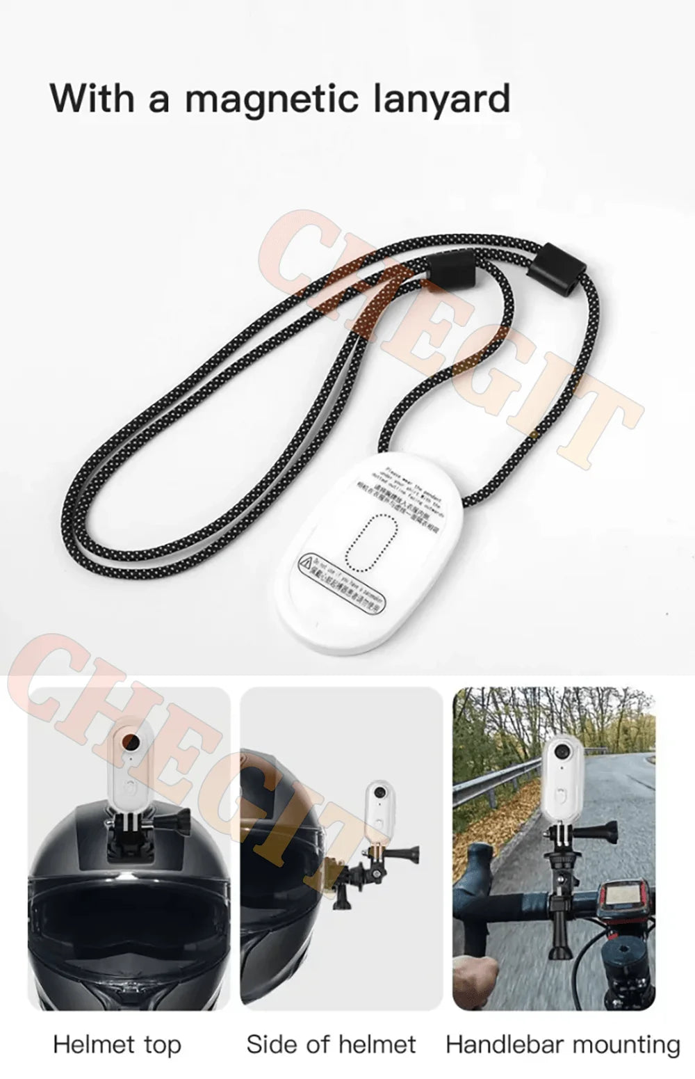 4K Motorcycle Mini Recorder Finger WIFI Action Camera Lightweight POV Motorcycle Road Sport Cam Bicycle Vlog Pet Body Camera