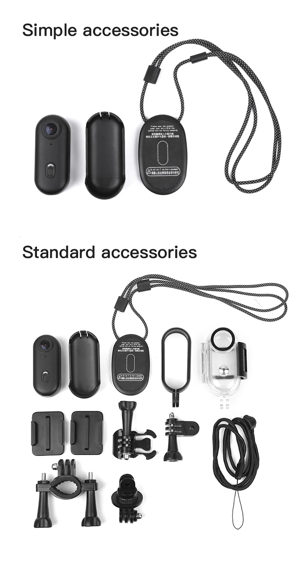 4K Motorcycle Mini Recorder Finger WIFI Action Camera Lightweight POV Motorcycle Road Sport Cam Bicycle Vlog Pet Body Camera