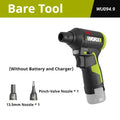 WORX WU094 12V Brushless Cordless Electric Cyclone Duster Blower Turbo Fan Stepless Speed Handheld Jet Fan Dust Blowing Tool