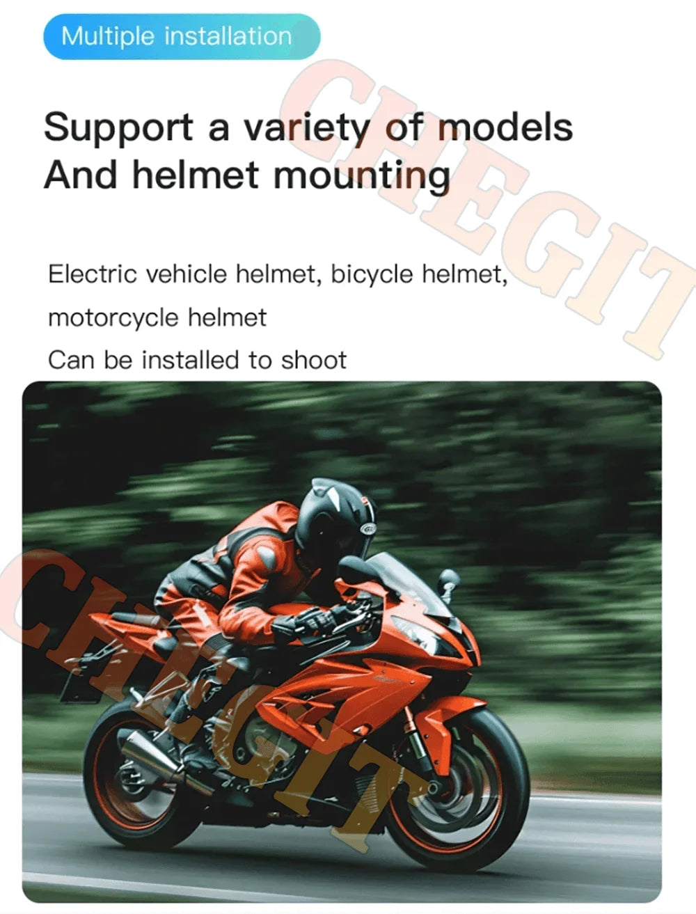 4K Motorcycle Mini Recorder Finger WIFI Action Camera Lightweight POV Motorcycle Road Sport Cam Bicycle Vlog Pet Body Camera